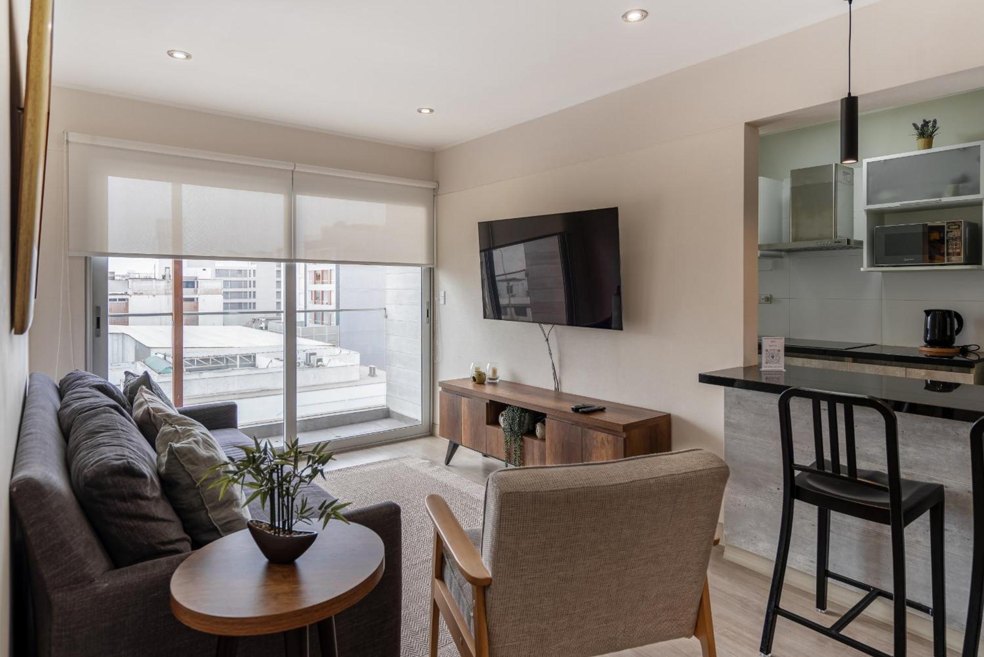Modern 1Br Loft Close To The Seawalk Of Miraflores 리마 외부 사진