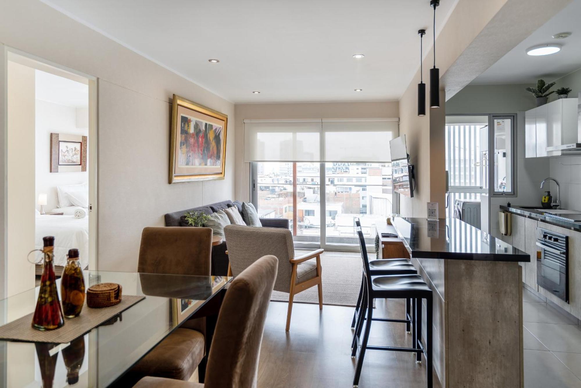Modern 1Br Loft Close To The Seawalk Of Miraflores 리마 외부 사진